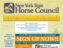 Tablet Screenshot of nyshc.org